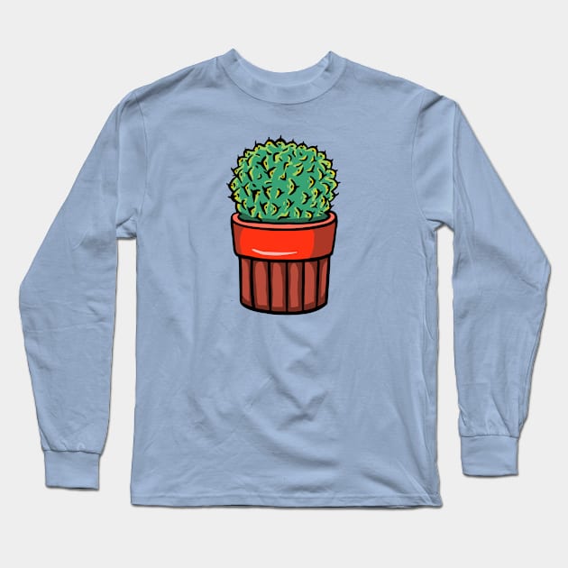 Succulent Illustration 11 T-Shirt Long Sleeve T-Shirt by yudabento